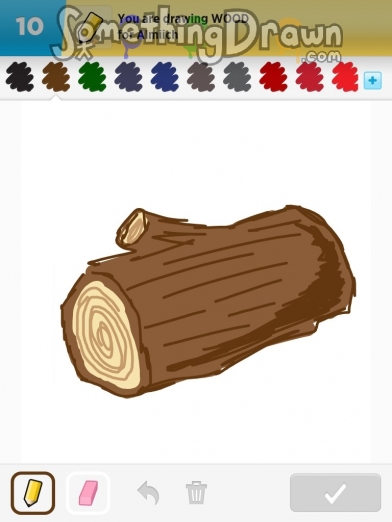 SomethingDrawn.com - WOOD drawn by jennypah on Draw Something