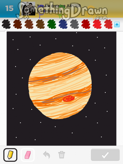 SomethingDrawn.com - JUPITER drawn by jasonr on Draw Something