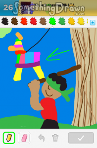 SomethingDrawn.com - Draw Something drawings of PINATA on Draw Something