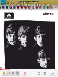 SomethingDrawn.com - BEATLES drawn by Valerie V on Draw Something