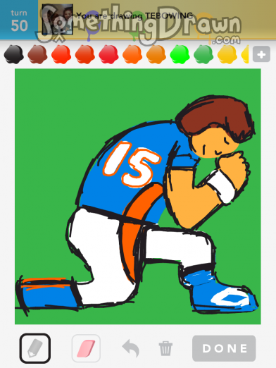 tebowing