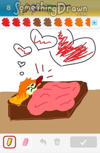 SomethingDrawn.com - LOVESICK drawn by stl91creative on Draw Something