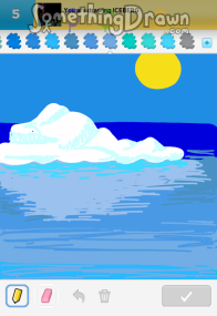 iceberg drawing