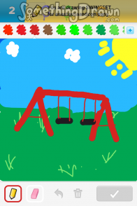 Somethingdrawn Com Draw Something Drawings Of Swingset On