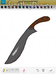 machete